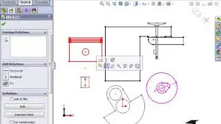 AutoCAD to SolidWorks Blocks and Mechanisms