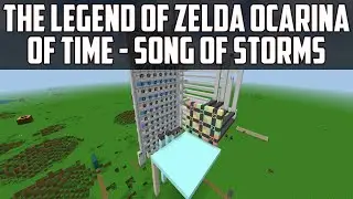 🎵Music in Survivalcraft, Sound Generator - The Legend of Zelda Ocarina of Time - Song of Storms