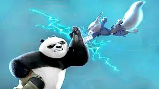 Po Vs Zhen Fight Scene | KUNG FU PANDA 4 (2024) Movie CLIP HD