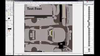 Gimp Tutorial for iRacing #5, Fonts Use with paths and basics.