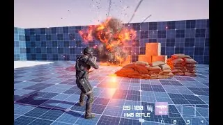 UE5: Sci-Fi Shooter: Head Shot Detection & Explosion VFX