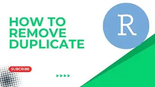R Tutorial Part 5 ! Remove Duplicate and Arrange data in R