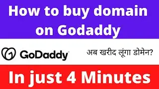 how to buy domain on godaddy | How to purchase GoDaddy domain