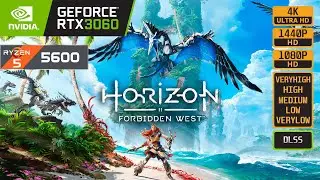 HORIZON FORBIDDEN WEST - RTX 3060 - R5 5600