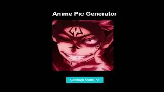 Javascript project tutorial for beginners | Random Anime Images Generator | HTML Css & Javascript