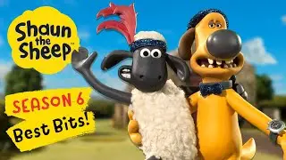 🐑 Shaun the Sheep Season 6: 😂 40 Minute Ultimate Fun Compilation for Kids! 🎉