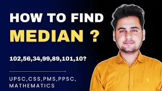 How to find Median | Median | Median Mathematics| Jobs Math #ppscmathtestpreparation