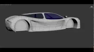 My Project; Modelling a Car in 3ds Max