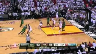 Miami Heat vs. Boston Celtics Game 1 Recap East Finals (05/28/2012)