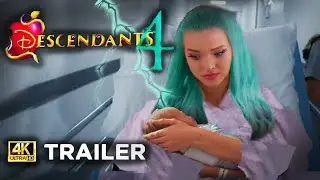 DESCENDANTS 4 : ROYAL BABY (2024) TRAILER ROYAL WEDDING DISNEY -MAL Y BEN MAL EMBARAZADA