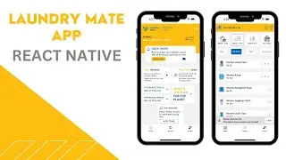 🔴 Let's build a full Stack Laundry Mate App with React Native using firebase