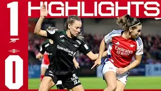 HIGHLIGHTS | Arsenal vs Rosenborg (1-0) | UWCL | Maanum | Through to the Champions League ✊