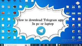 How to download telegram app in pc (New Update)