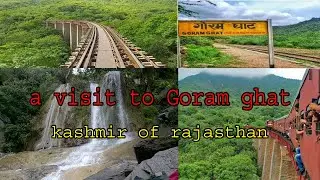 A visit to Goram ghat todgarh aravli waterwall rajasthan through the dense forest