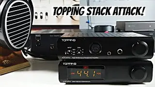 Topping Stack! A30 Pro Headphone Amp and D30 Pro Dac Review