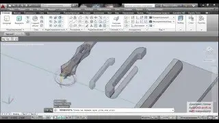 3d моделирование журнального столика в AutoCAD и визуализация