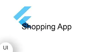 Shopping app UI - Flutter Tutorial