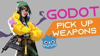 How To Pick Up Weapons (Godot Tutorial) FPS Inventory