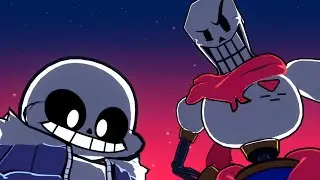 Friday Night Funkin - Bonedoggle Animation Short WIP (Vs Sans and Papyrus / Indie Cross )