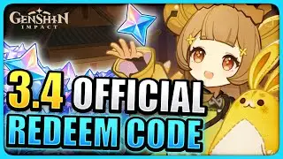 NEW 3.4 OFFICIAL REDEEM CODE! CLAIM NOW! (FREE 60 PRIMOGEMS!) Genshin Impact Alhaitham Dehya Mika