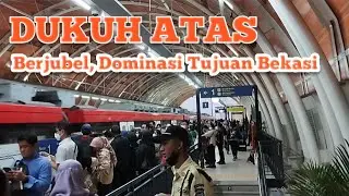 LRT JABODEBEK - Dominasi Penumpang Tujuan Bekasi & Pemandangan Malam Kota Jakarta