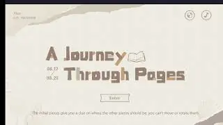 [Genshin] Web Event - A Journey Through Pages - I