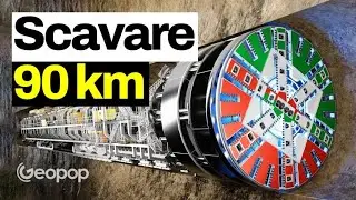Sono entrato nel tunnel del Terzo Valico dei Giovi per farvi vedere come lo stanno scavando