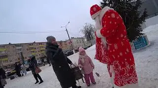 ВИТЕБСК, ПОЗДРАВИЛ ЖИТЕЛЕЙ НАШЕГО ГОРОДА! НОВЫЙ ГОД 2022, ЯРИК ДЕД МОРОЗ