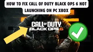 How To Fix Call of Duty Black Ops 6 Not Launching On PC Xbox