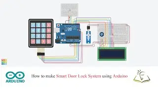 Creating a Password Door Lock with Arduino | DIY Project | tinkercad