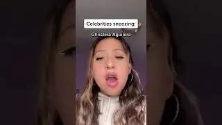 How celebrities would sneeze🤧🎤✨