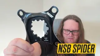 North Shore Billet (NSB) spider review for direct mount cranks. SRAM 104mm BCD non-boost.