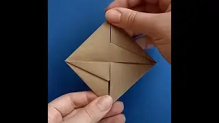 Простой подарочный конверт из бумаги ✨ Красивый оригами конвертик #shorts ✨ Origami Gift Envelope