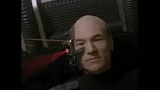 The Borg Finish Picard's Transformation into Locutus