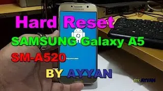 Samsung Galaxy A5 (2017) A520F Hard Reset /Recover Mood