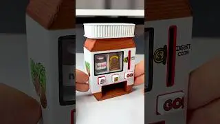 DIY Working Nutella Vending Machine with Paper | Paper Craft Ideas 