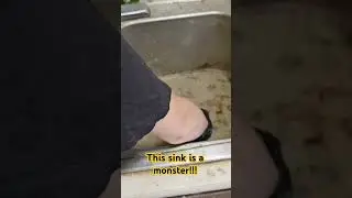 This is a very Dirty sink