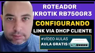 ROTEADOR MIKROTIK RB750GR3 CONFIGURANDO INTERNET #mikrotik #configuração #provedor