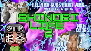 [War Mode + Arena ]| Helping Subs Get Jins | Shinobi Life 2 LIVE | Shinobi Life 2 Stream