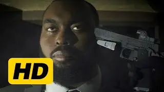 AI Terrorist Casca vs Police Matrix inspired scene Atlas Netflix 2024 HD