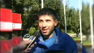 Соревнования по автотюнингу и звуку Киев 2004 Зеленый фургон