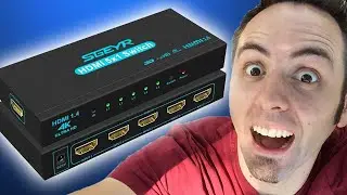 Best HDMI Switch | Sgeyr 5x1 HDMI Switcher Unboxing & First Look Review