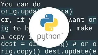 Append a dictionary to a dictionary