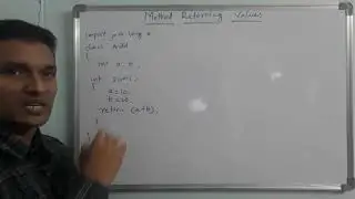 Method Return Values in Java | Java Method with Return Values | Java Programming | in Telugu