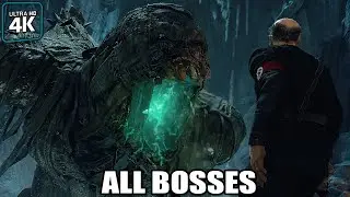 Wolfenstein: The Old Blood - All Bosses (With Cutscenes) 4K 60FPS UHD PC 