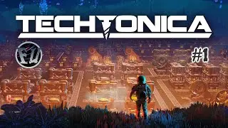 Techtonica || Подземное бурение || #1