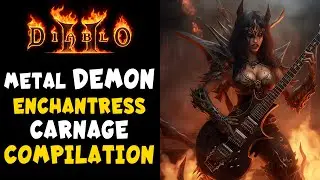 She Slays Hell with Her Metal & Fire - Diablo 2 Resurrected / D2R