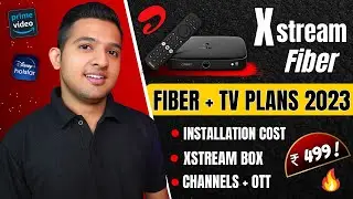 Airtel Xstream Fiber⚡Airtel Xstream Fiber 2023 Plans⚡Installation - OTT - Channels⚡Best Offers ! 🔥🔥