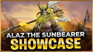 SO BUSTED!! Alaz The Sunbearer Is Insane! Raid: Shadow Legends [Test Server]