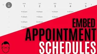 How to Embed Google Appointment Schedules to Wordpress and Google Sites